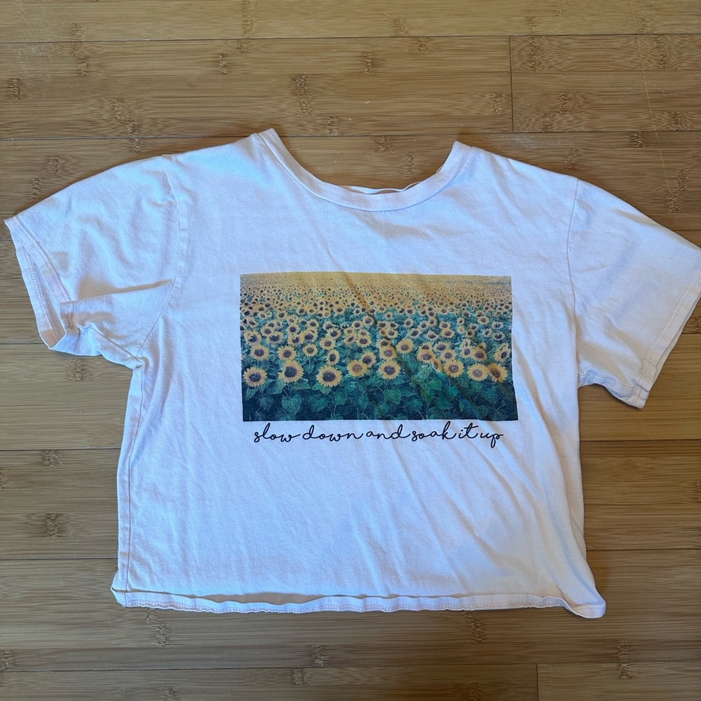 French Pastry sunflower box T